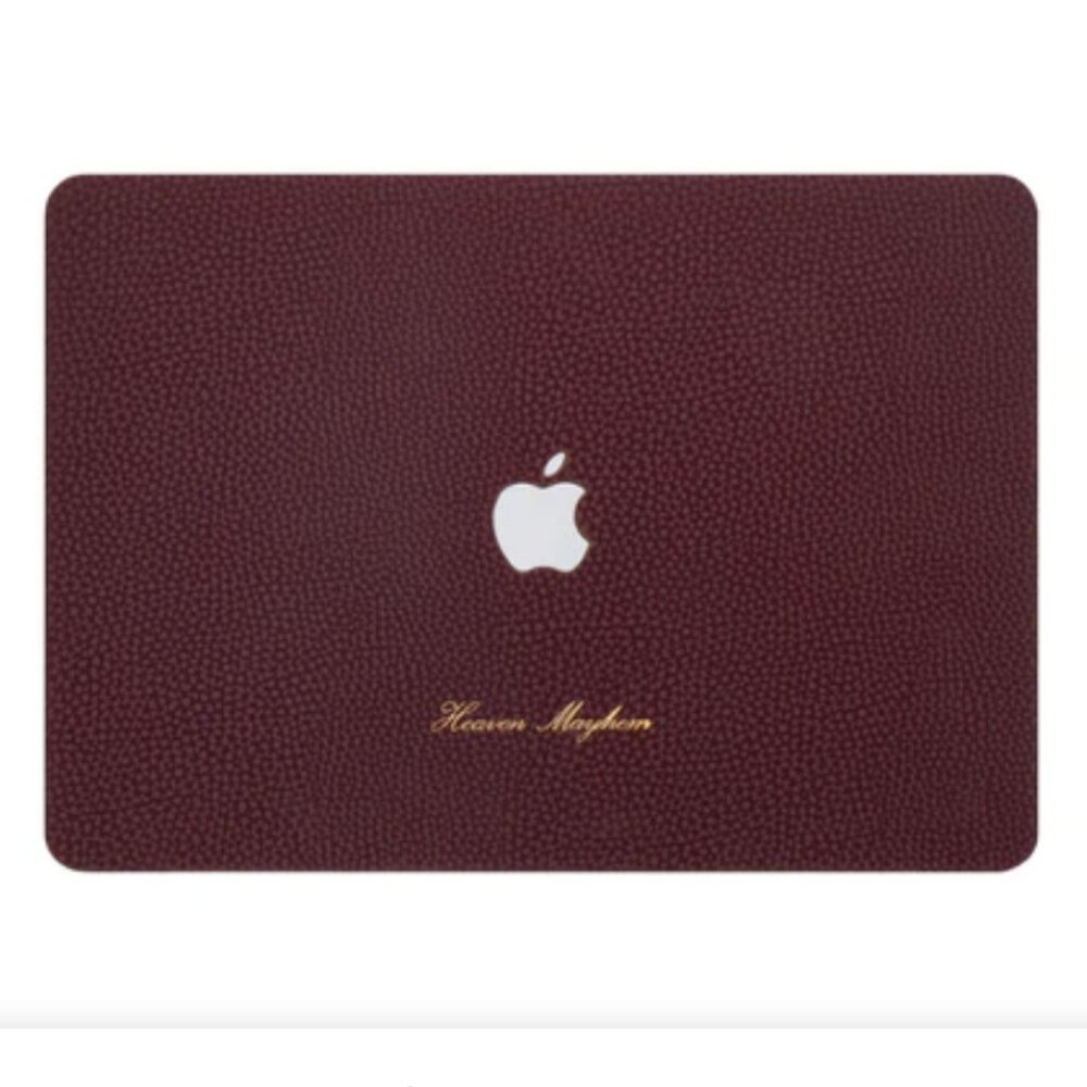 (Unused) Heaven Mayhem Brown PEBBLE Laptop Case